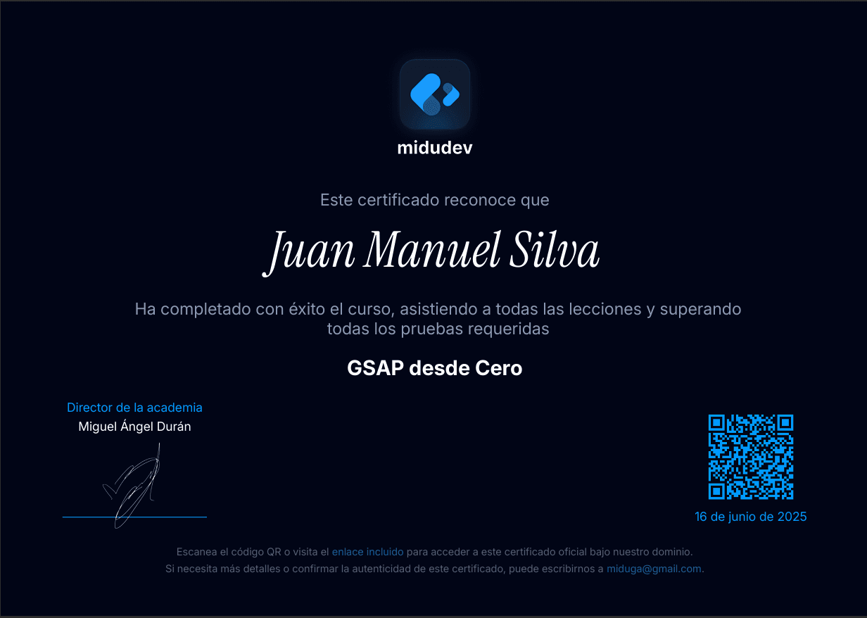 Curso de GSAP desde cero